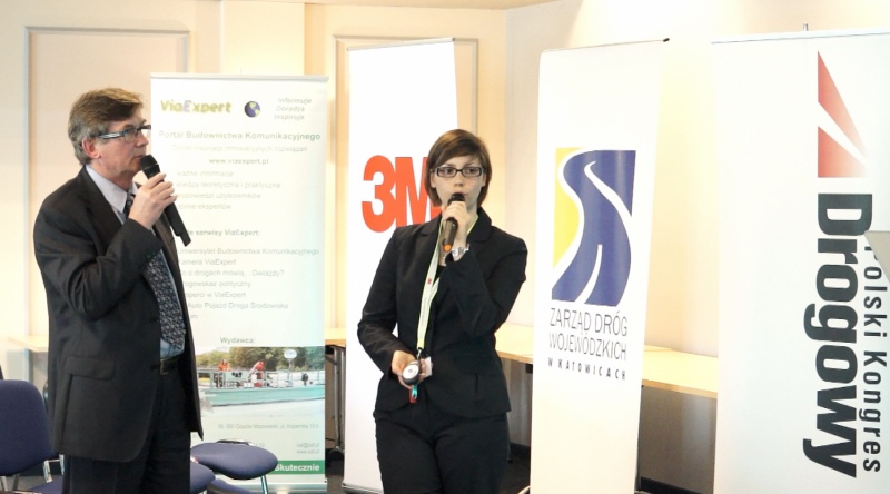 Janette Zoesch z Uniwersytetu Technicznego w Dreźnie w trakcie prezentacji podczas II ŚFD w Bielsku Białej. Fot.PKD