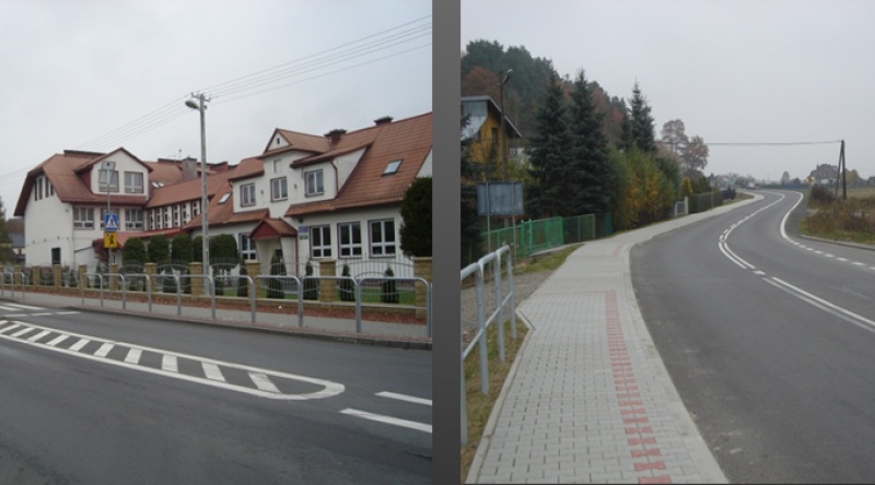 Dzięki środkom z Marodowego Programu Przebudowy Dróg Lokalnych, udało się poprawić standard wielu dróg powiatowych. Źródło: Adam Czerwiński 