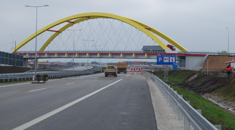 Budowa autostrady A1, odcinek Włocławek-Kowal. Fot. GDDKiA