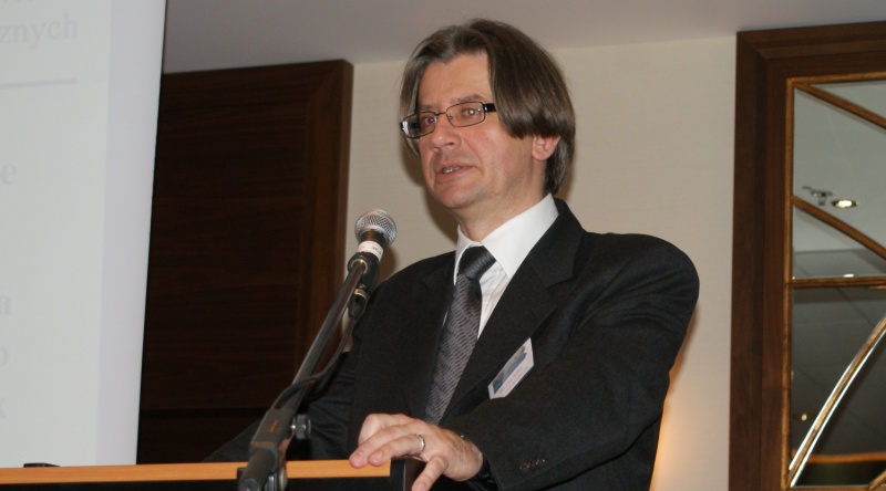 Dariusz Koba na konferencji 
