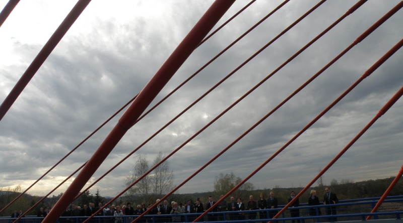 Most w Dobczycach otrzymał imię Grzegorza Stecha